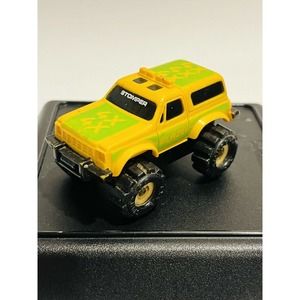 Vintage McDonald's Schaper Stomper Yellow Chevy Blazer 4x4 Truck Happy Meal Toy